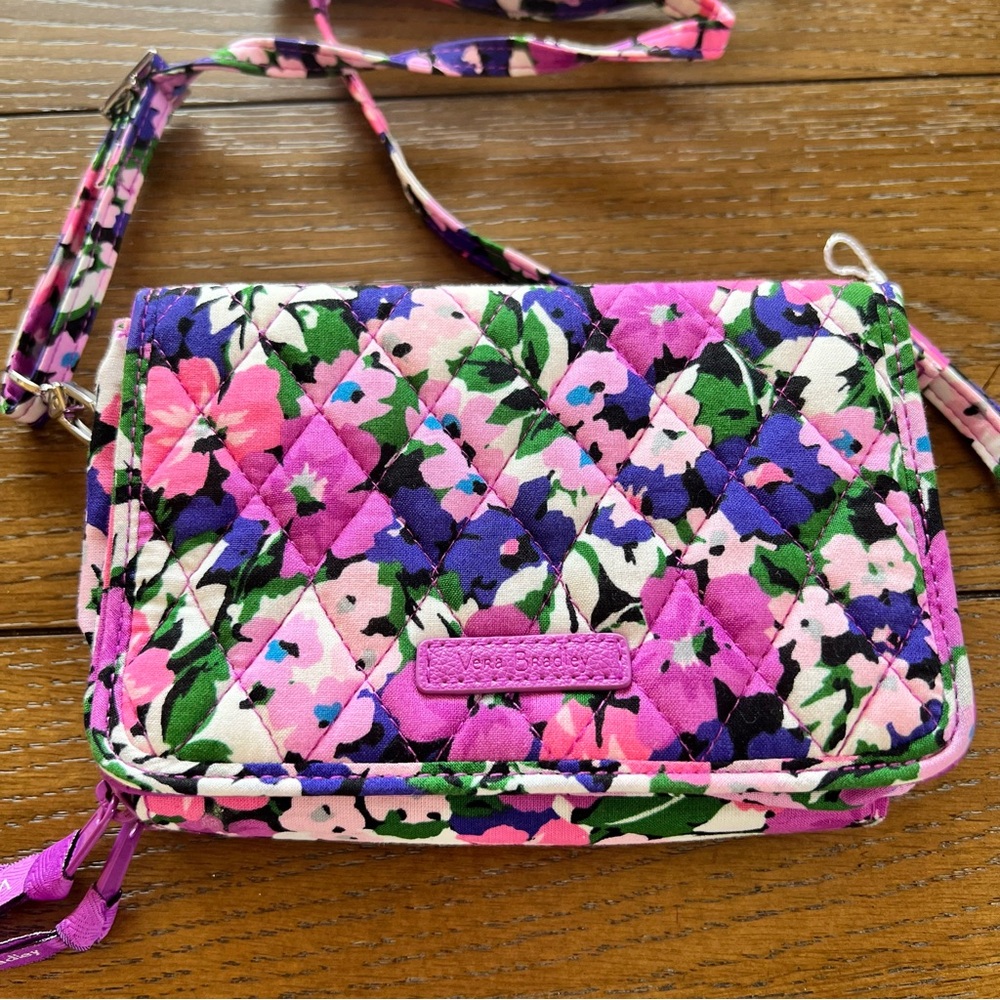 Vera Bradley Crossbody, Wristlet RFID Protection